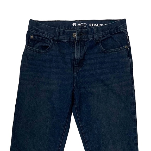 Children's Place Boy's Straight Leg Jeans Sz. 14 - Picture 4 of 9